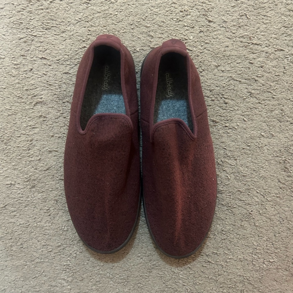 Burgundy Allbirds Men’s Wool Lounger